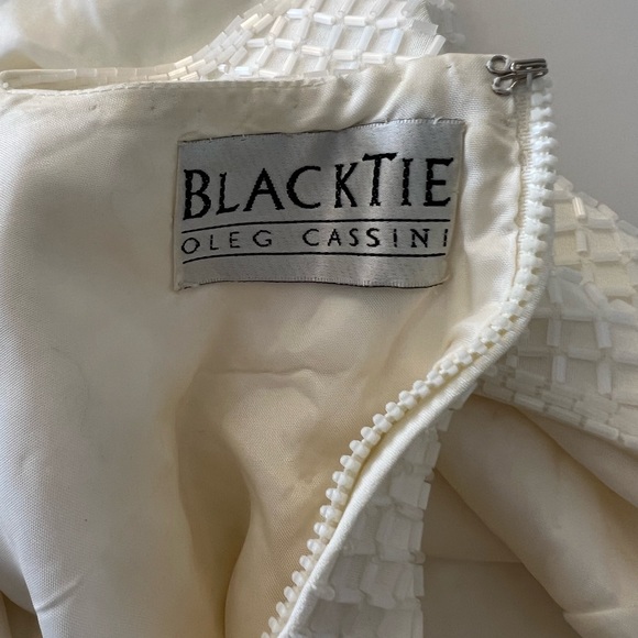 Vintage Oleg Cassini Beaded Top - Picture 7 of 11